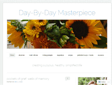 Tablet Screenshot of daybydaymasterpiece.com